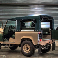 Premium canvas hood for 88 Series Landover