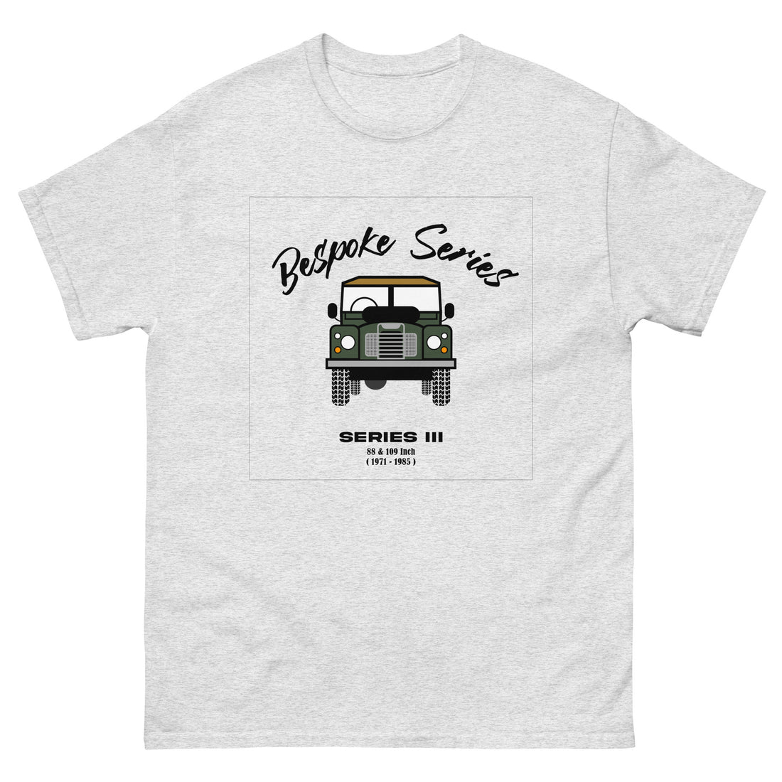BESPOKE SERIES, SERIES III MENS T SHIRT - DARK GREEN