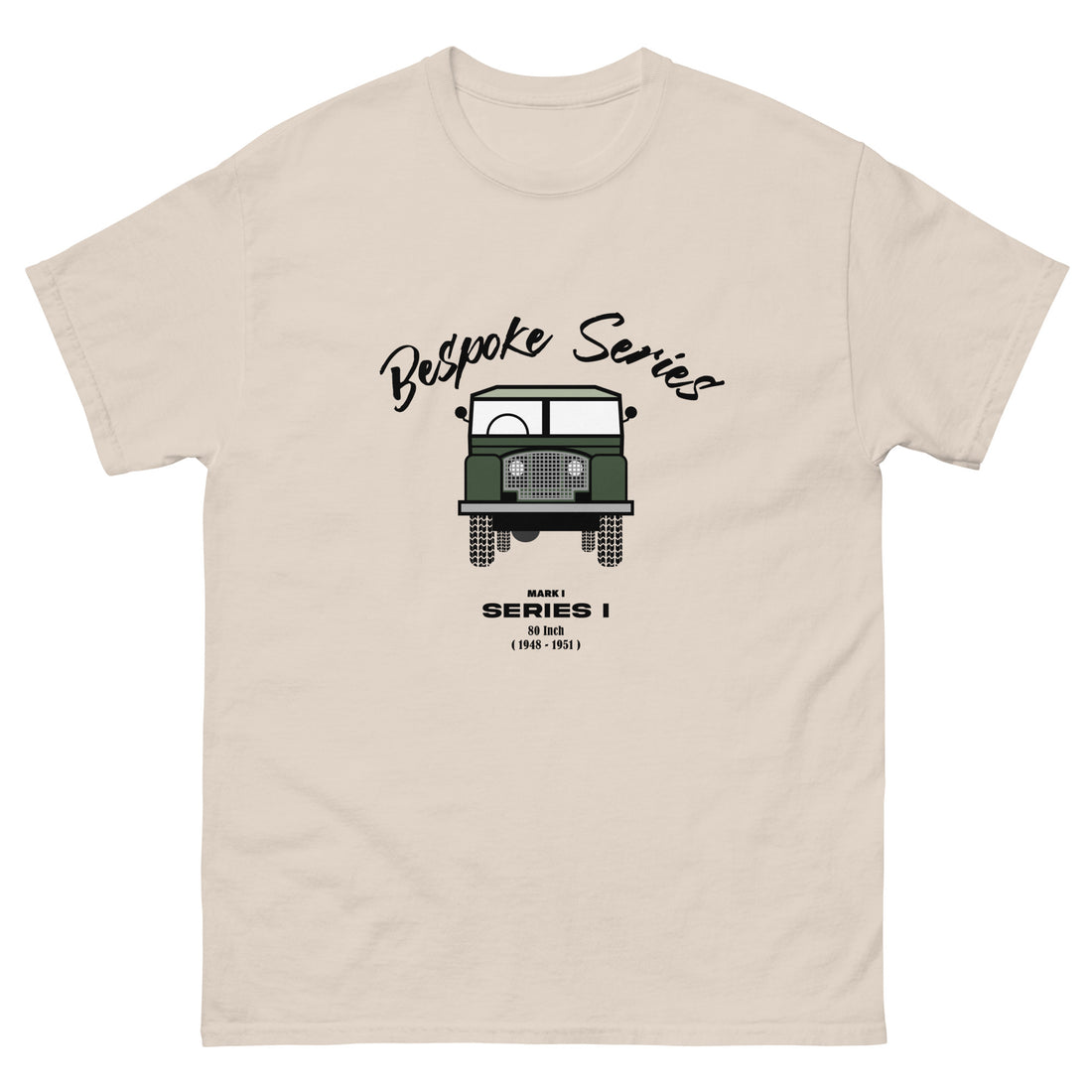 BESPOKE SERIES MARK 1 SERIES MENS T SHIRT - Dark Green