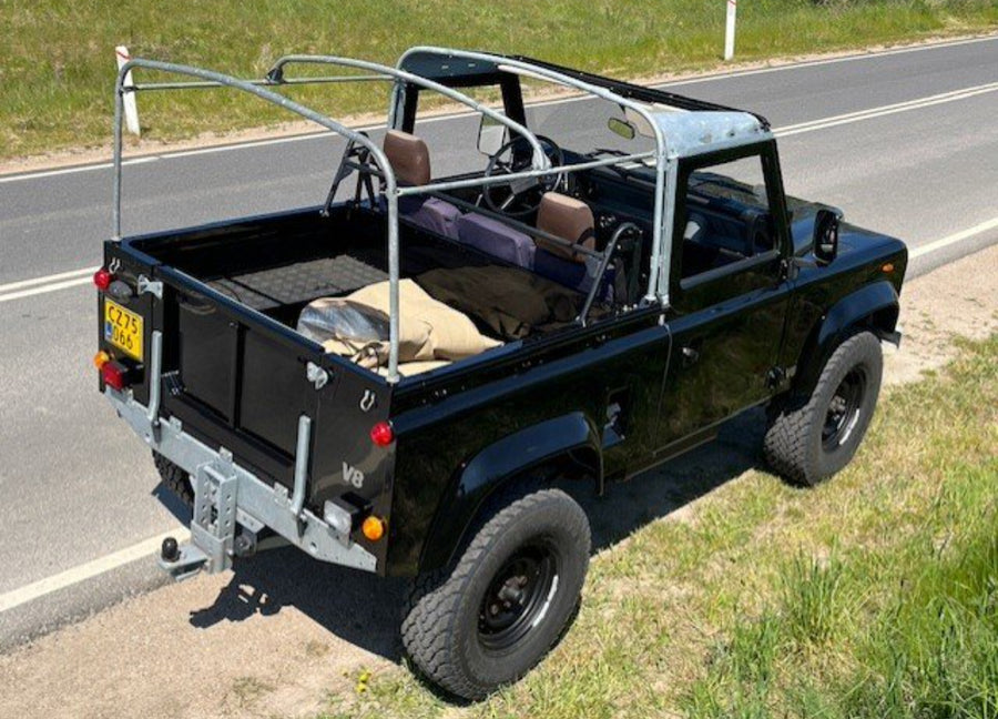 1986 Land Rover defender 90, 3,5 l V8 Beluga Black