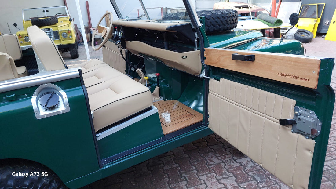 Landrover Series 3. 1973 Green