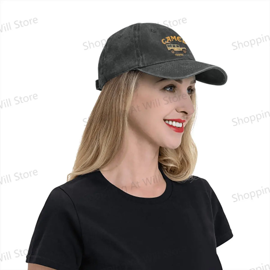 Camel Trophy Baseball Cap Men Women Sun visor  Washed Baseball Caps