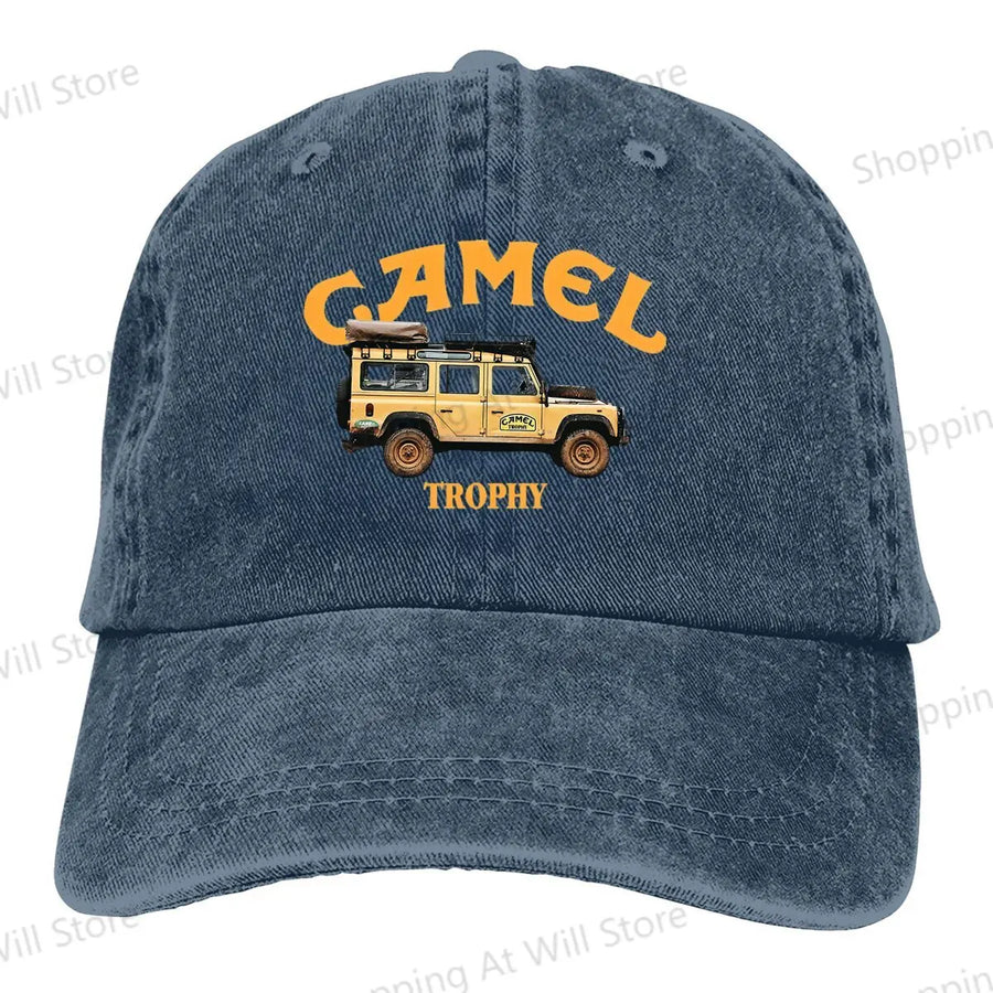 Camel Trophy Baseball Cap Men Women Sun visor  Washed Baseball Caps