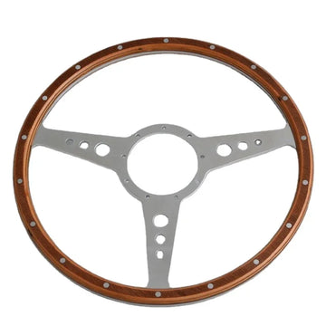 Custom Vintage Wooden Grain Universal Steering wheel