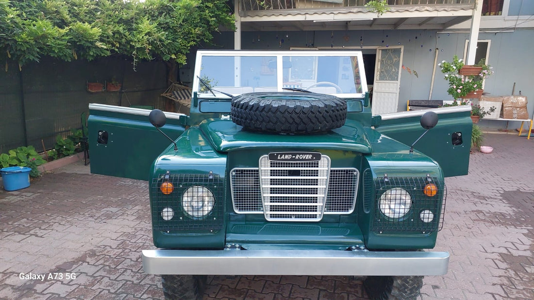 Landrover Series 3. 1973 Green