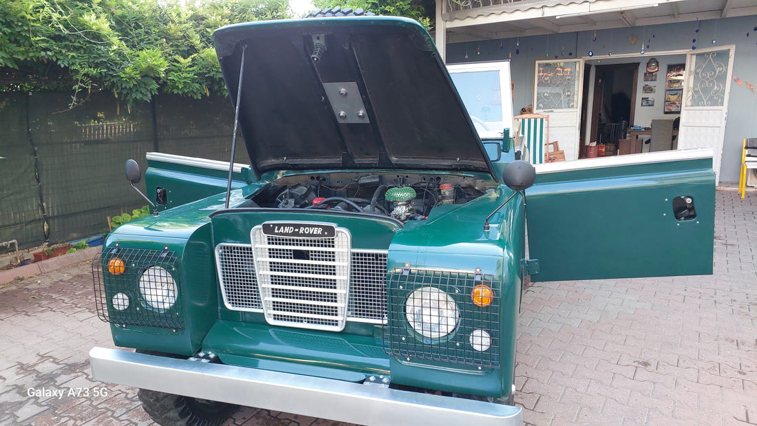 Landrover Series 3. 1973 Green