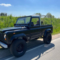 1986 Land Rover defender 90, 3,5 l V8 Beluga Black