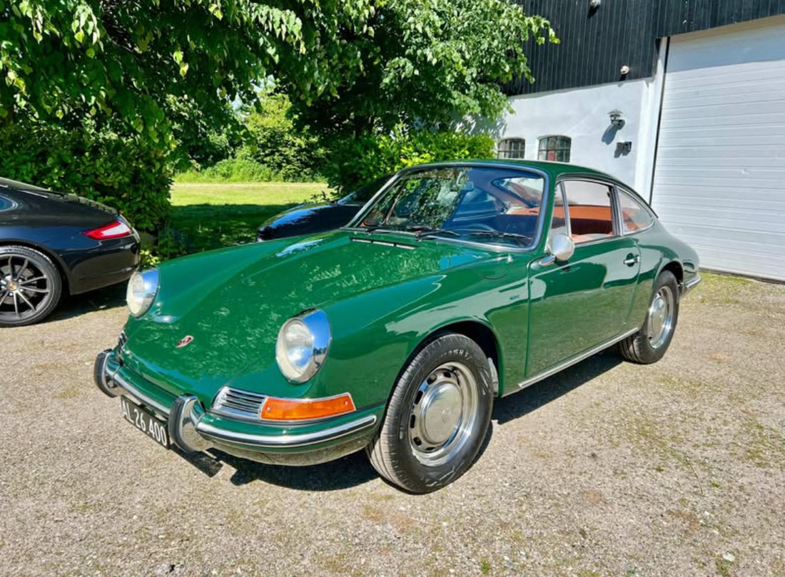 Porsche 912  1968 Original Irish Green with Cognac Interior