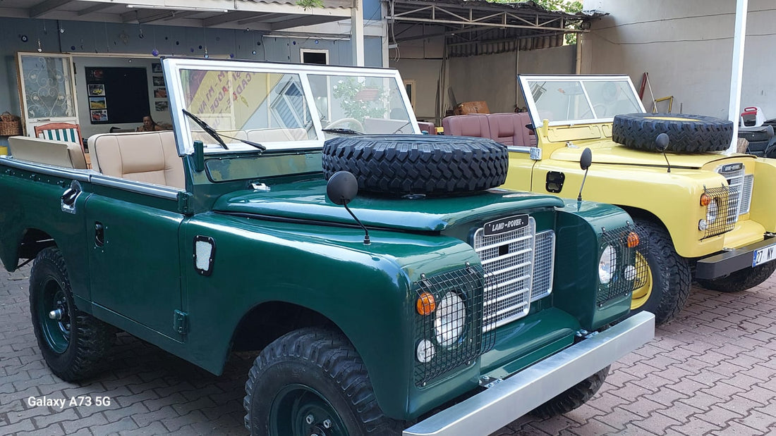 Landrover Series 3. 1973 Green