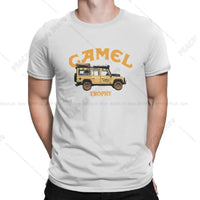 Camel Trophy Creative Tshirt For Men Fashion Round Neck Polyester T Shirt Personalize Gift Clothes Outdoorwear