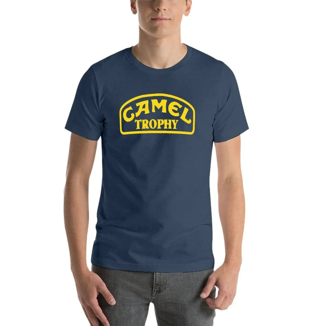 camel trophy Yellow T-Shirt tees graphics t shirt men t shirts