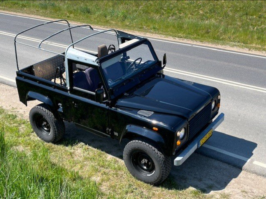 1986 Land Rover defender 90, 3,5 l V8 Beluga Black