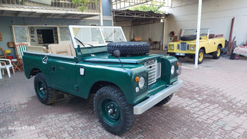 Landrover Series 3. 1973 Green