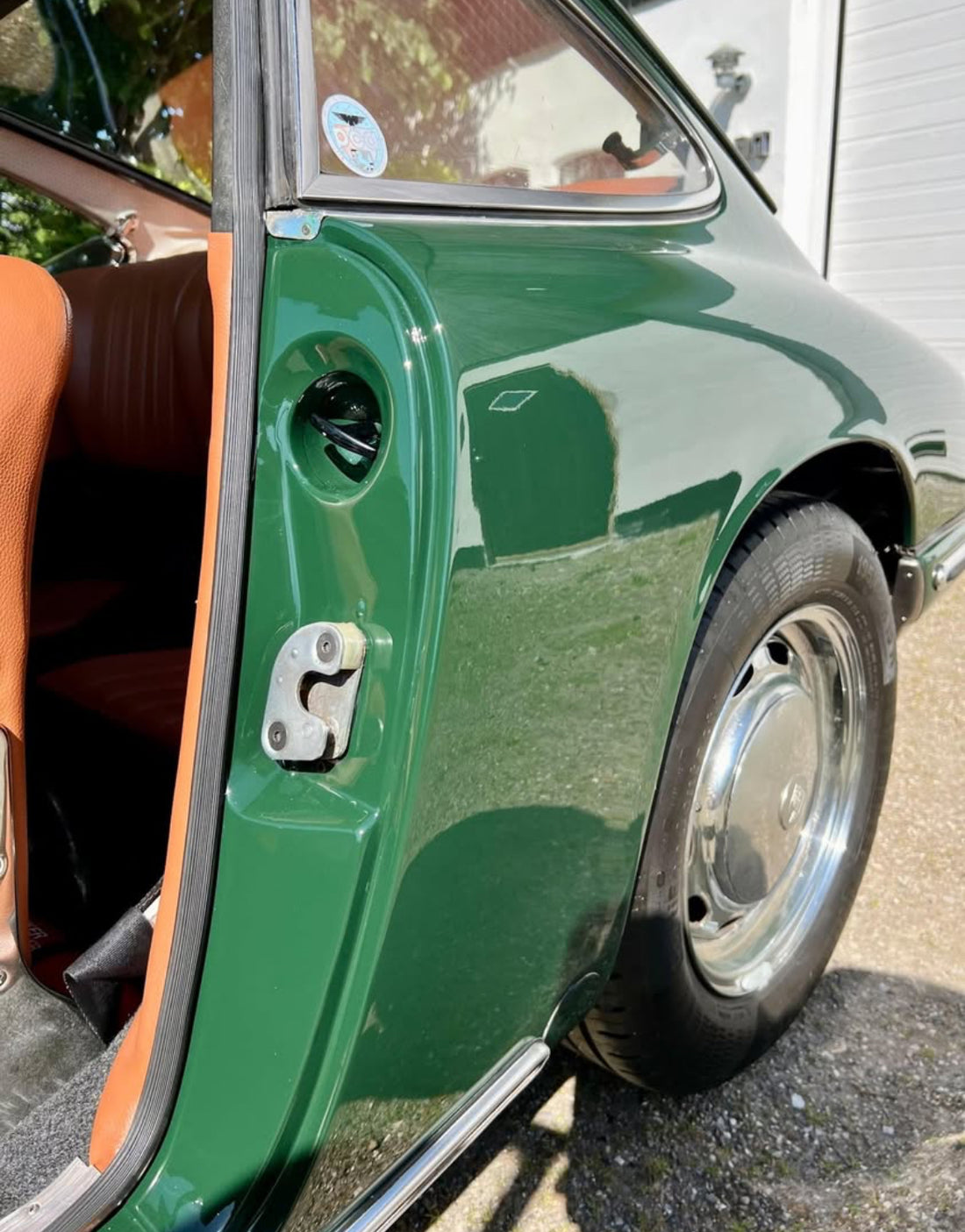 Porsche 912  1968 Original Irish Green with Cognac Interior