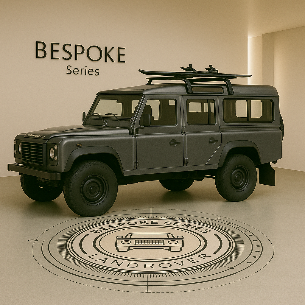 Design your dream Bespoke Series Defender 110