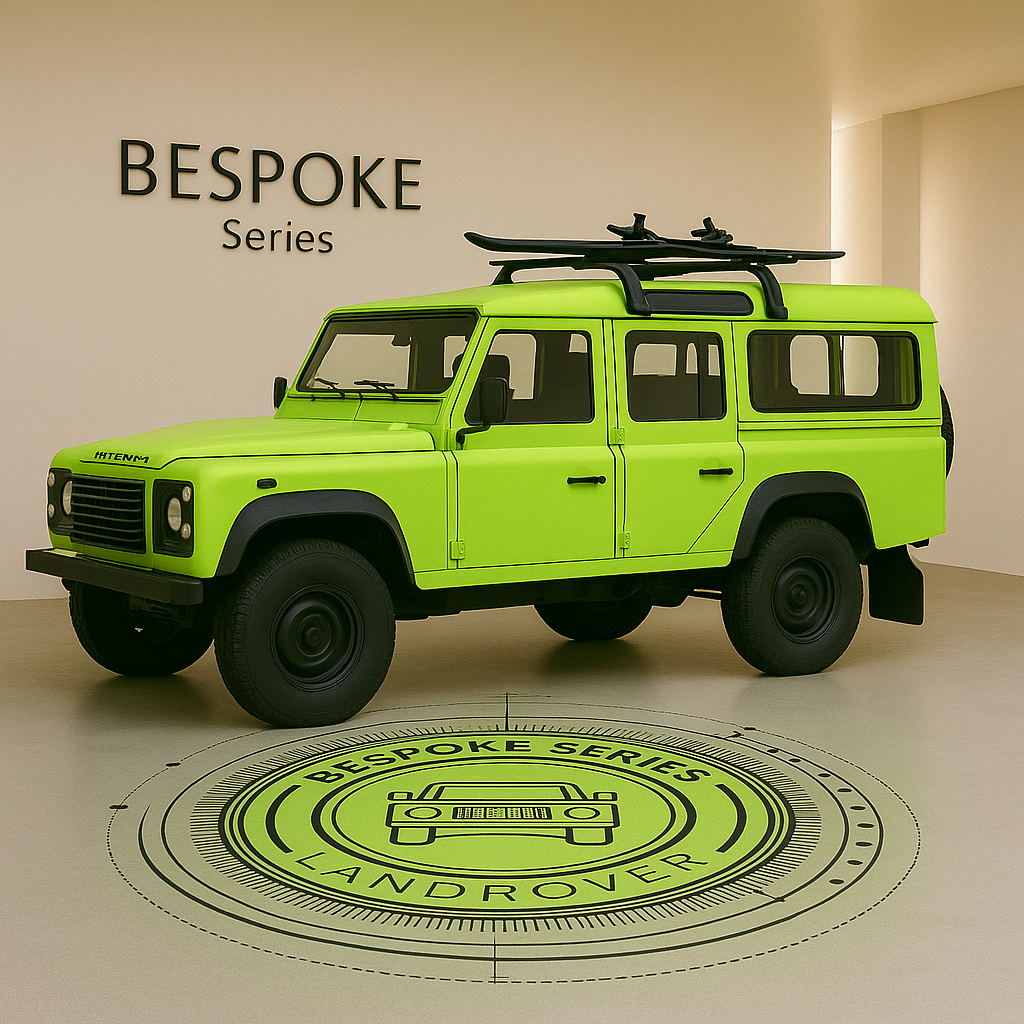 Design your dream Bespoke Series Defender 110