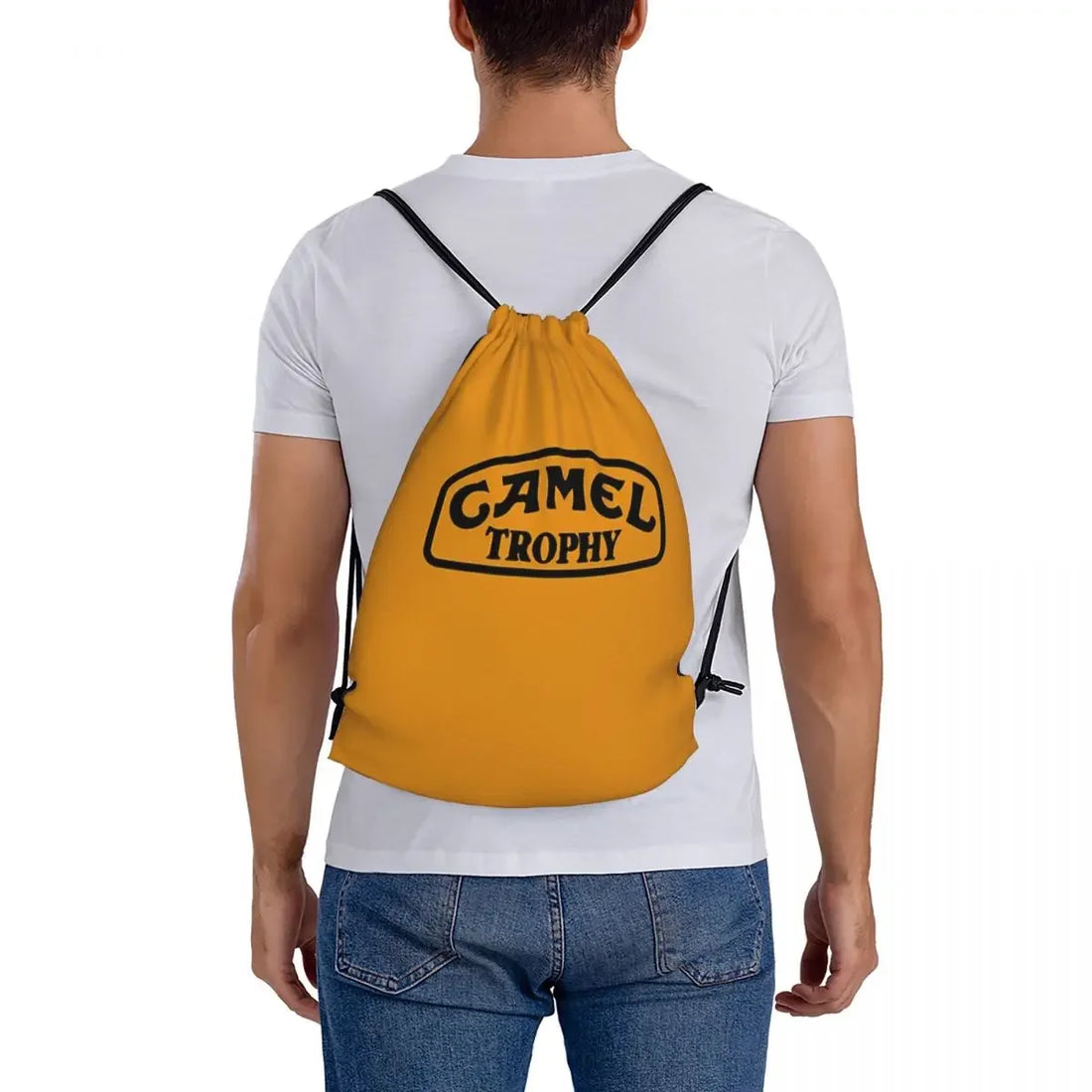 Camel Trophy Defender 110 Backpacks Casual Portable Drawstring Bags Drawstring Bundle Pocket Shoes Bag BookBag Travel Students