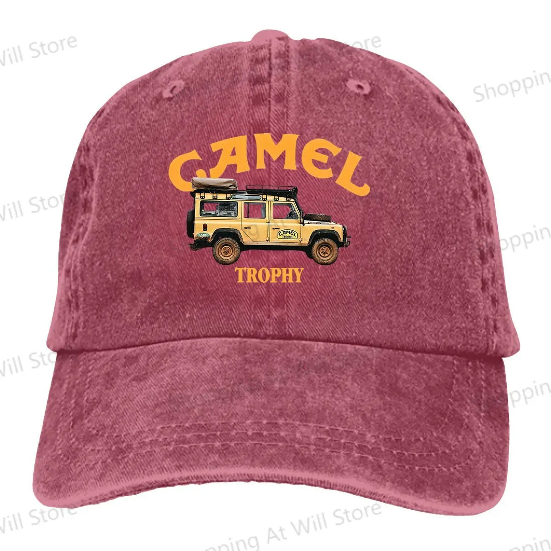 Camel Trophy Baseball Cap Men Women Sun visor  Washed Baseball Caps