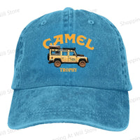 Camel Trophy Baseball Cap Men Women Sun visor  Washed Baseball Caps