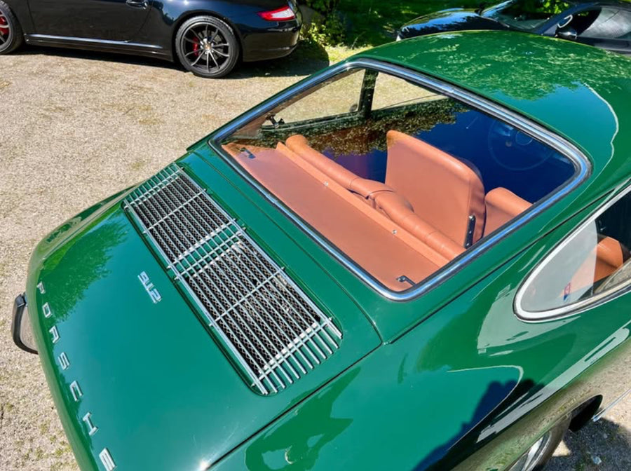 Porsche 912  1968 Original Irish Green with Cognac Interior