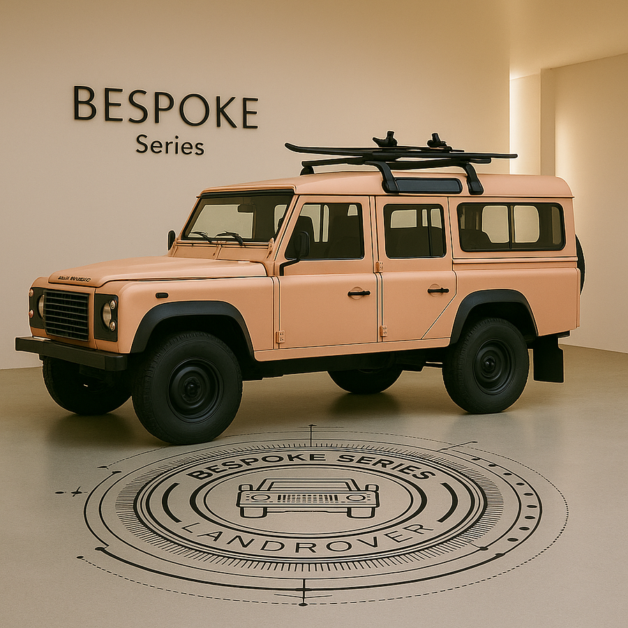 Design your dream Bespoke Series Defender 110