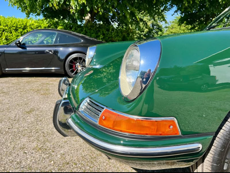 Porsche 912  1968 Original Irish Green with Cognac Interior