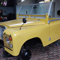 Landrover Series 3 1974. Yellow