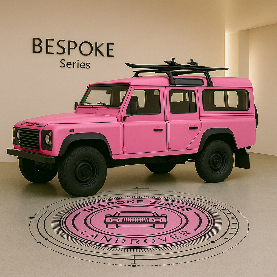 Design your dream Bespoke Series Defender 110