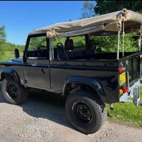 1986 Land Rover defender 90, 3,5 l V8 Beluga Black