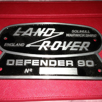 Bespoke Landrover Badges custom designs