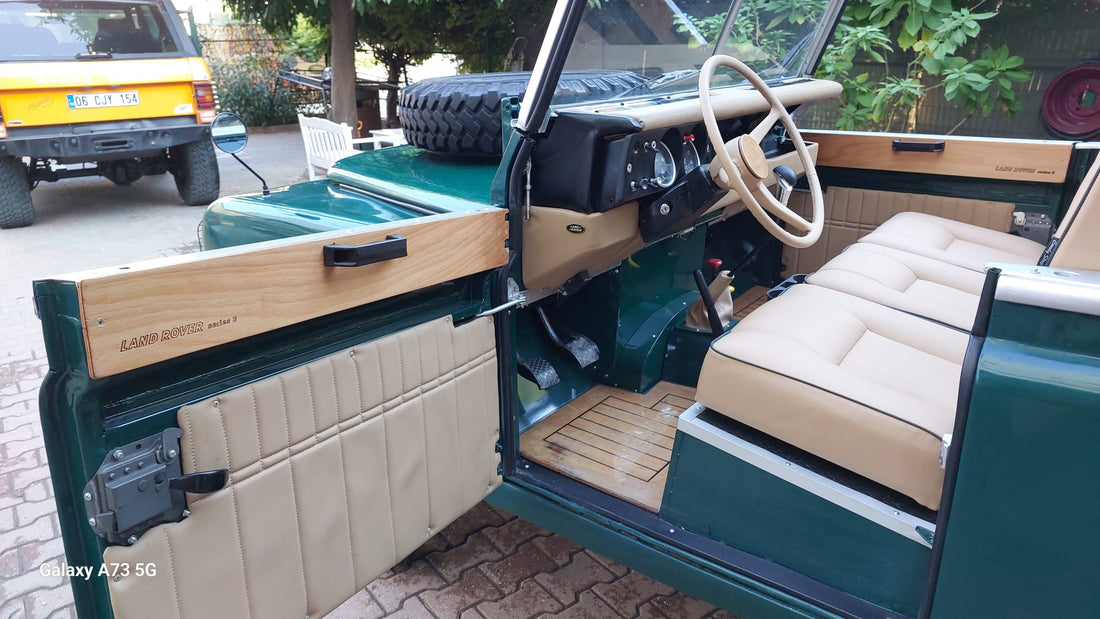 Landrover Series 3. 1973 Green