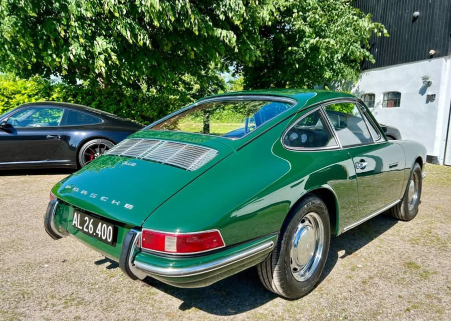 Porsche 912  1968 Original Irish Green with Cognac Interior