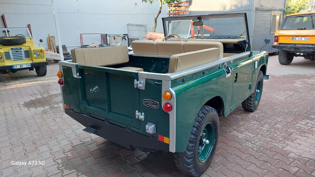 Landrover Series 3. 1973 Green