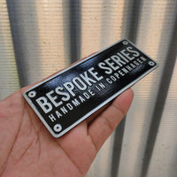 Bespoke Series metal badge