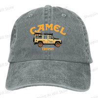 Camel Trophy Baseball Cap Men Women Sun visor  Washed Baseball Caps