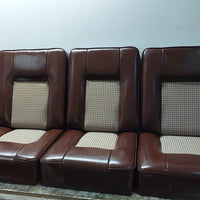 Brown Nappa Leather Landrover Series Seats 