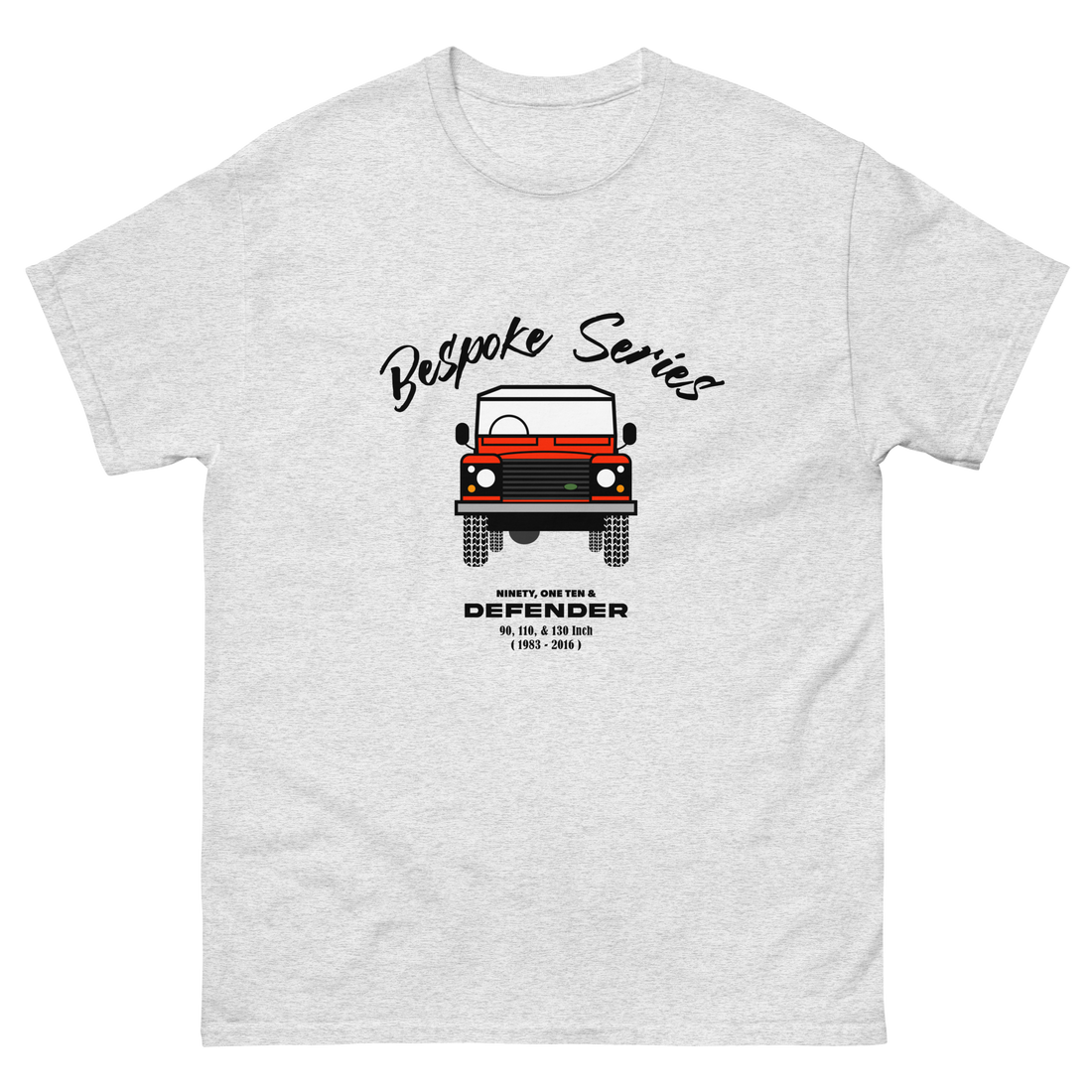 Bespoke Series Defender Mens T SHIRT RED