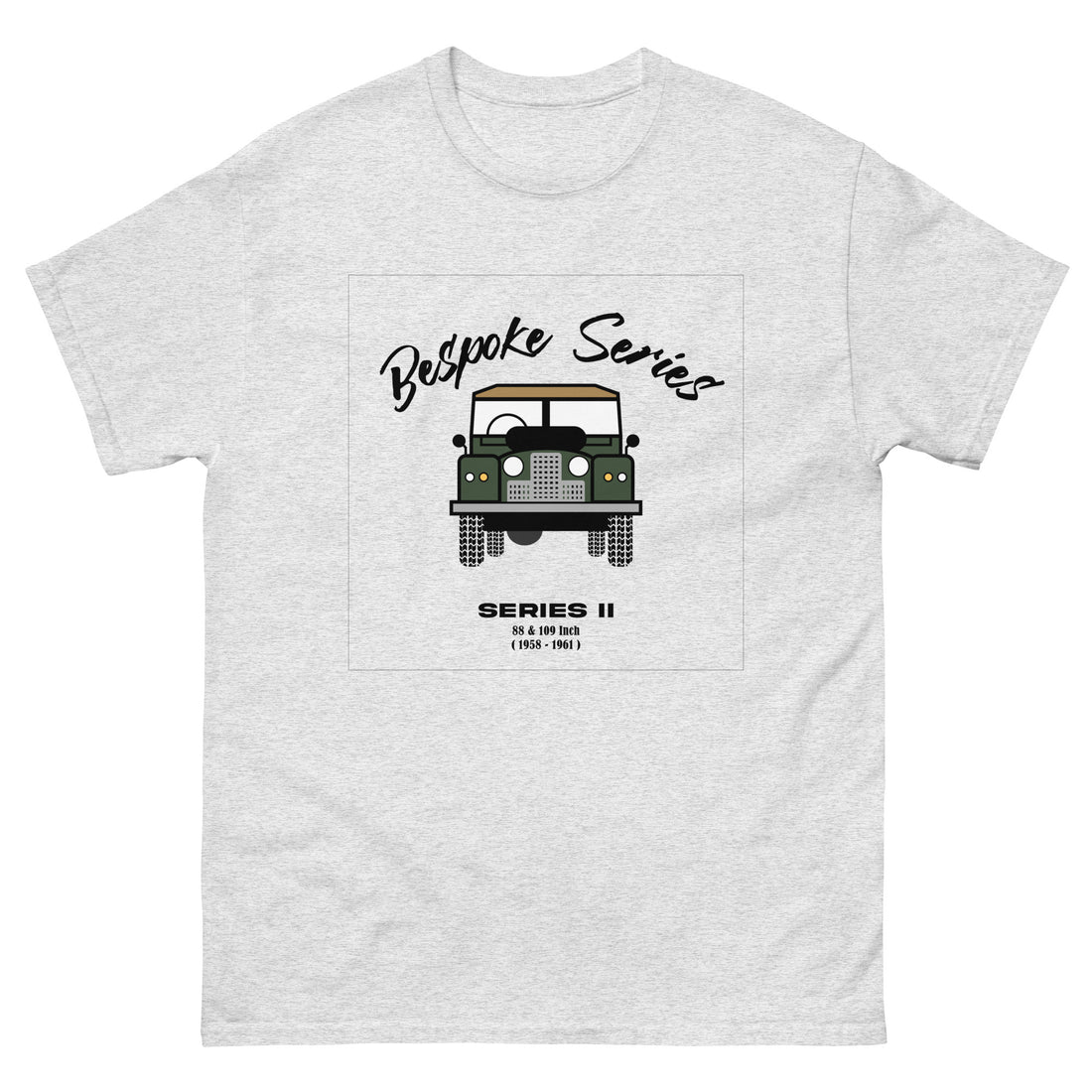 BESPOKE SERIES, SERIES II MENS T SHIRT - DARK GREEN