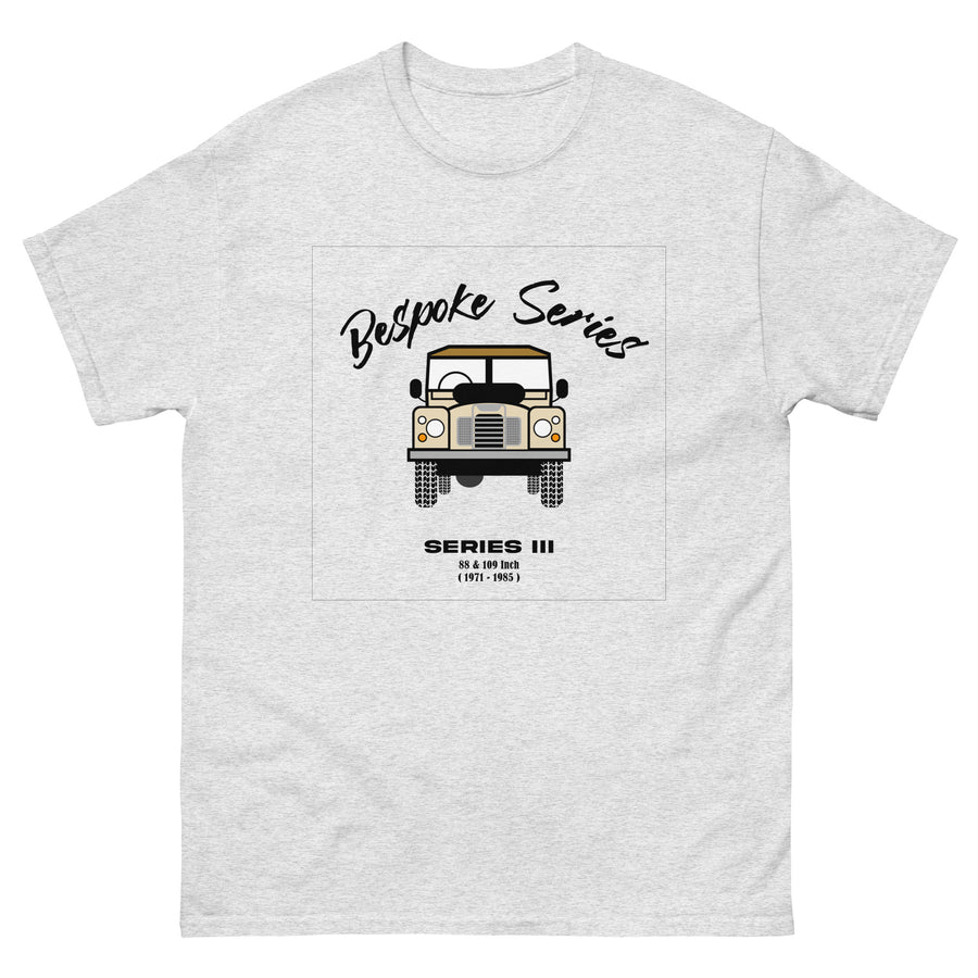 BESPOKE SERIES, SERIES III MENS T SHIRT - CREAM