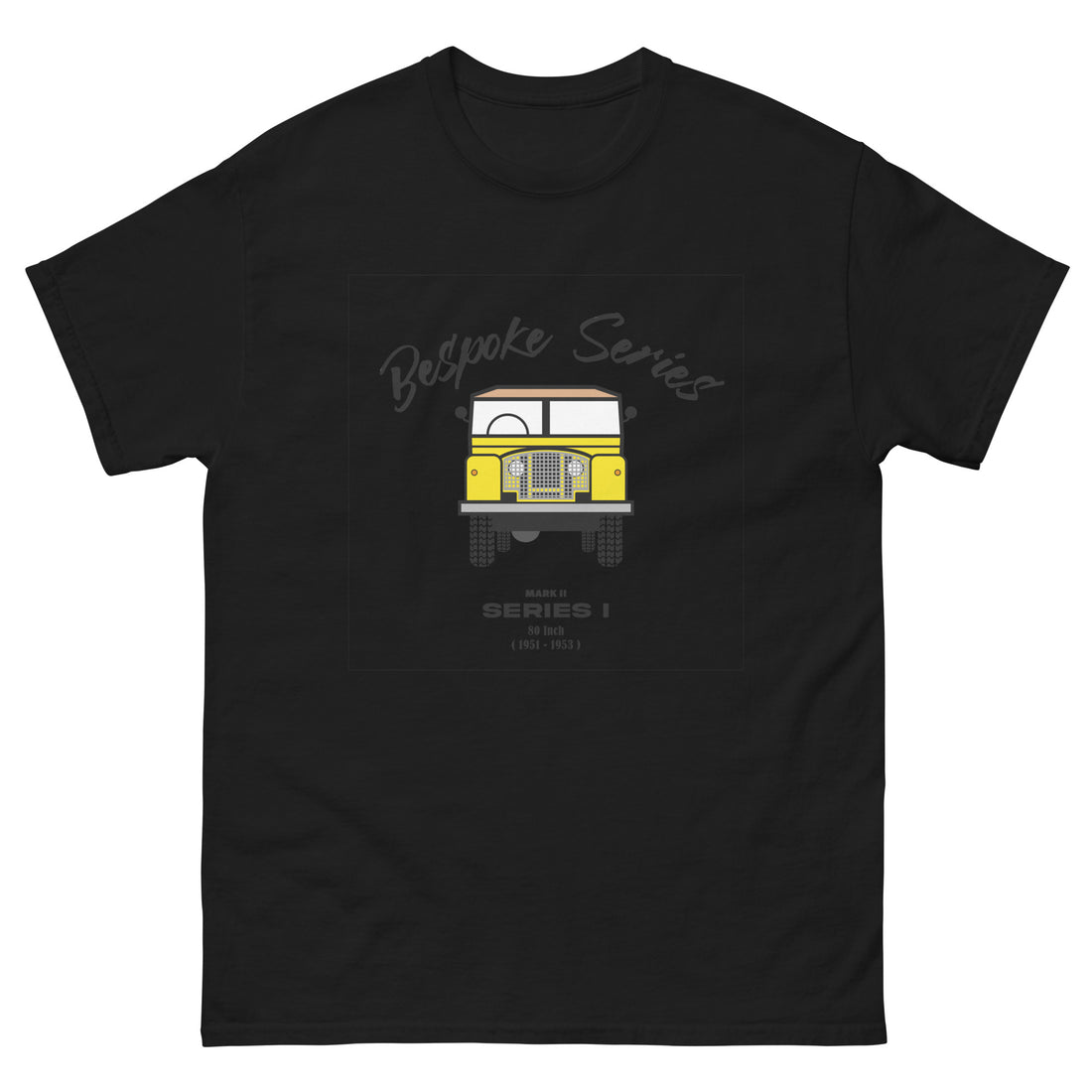 BESPOKE SERIES MARK 2 SERIES MENS T SHIRT - Yellow