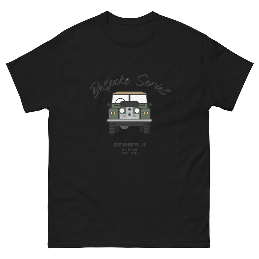 BESPOKE SERIES, SERIES II MENS T SHIRT - DARK GREEN