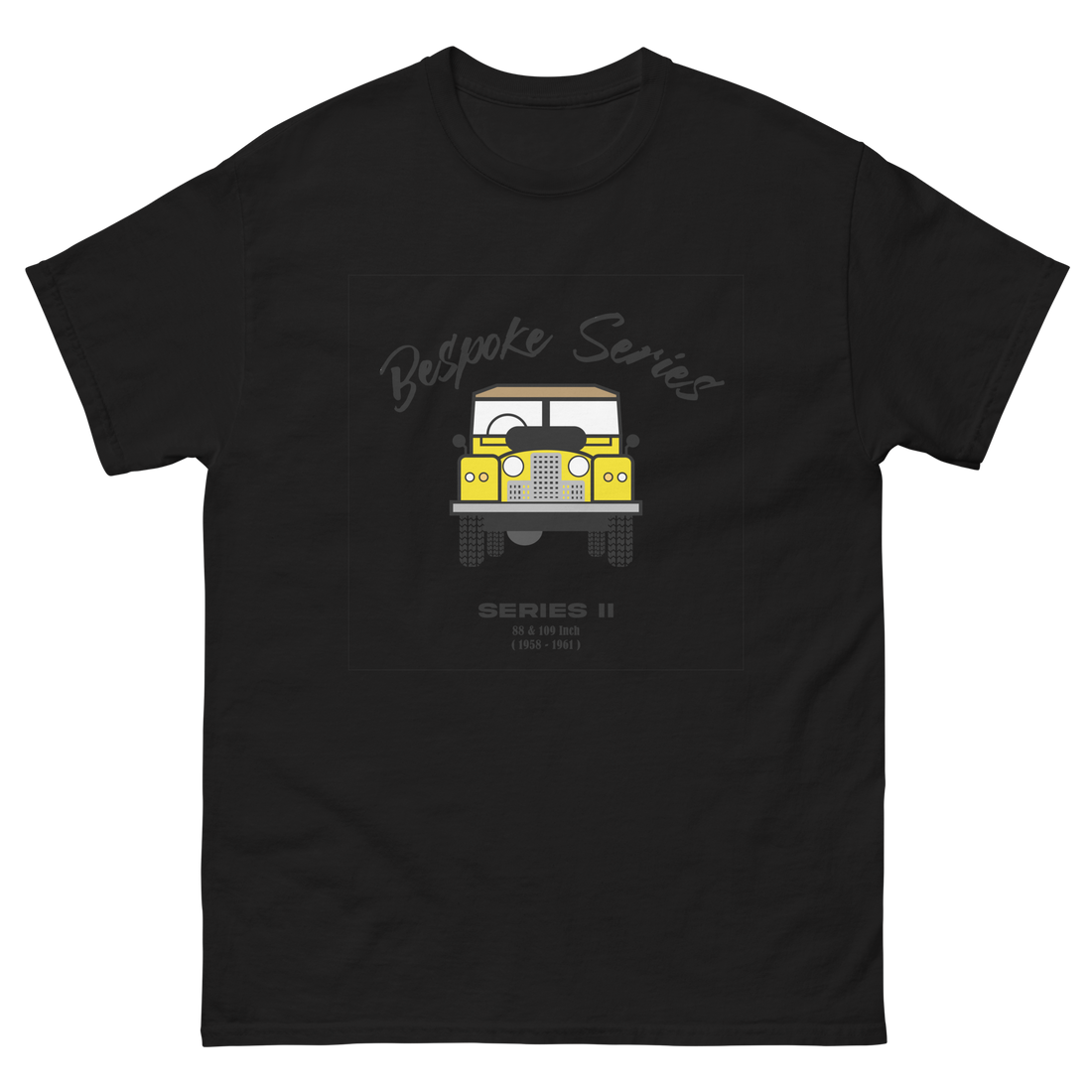 BESPOKE SERIES, SERIES III MENS T SHIRT - YELLOW