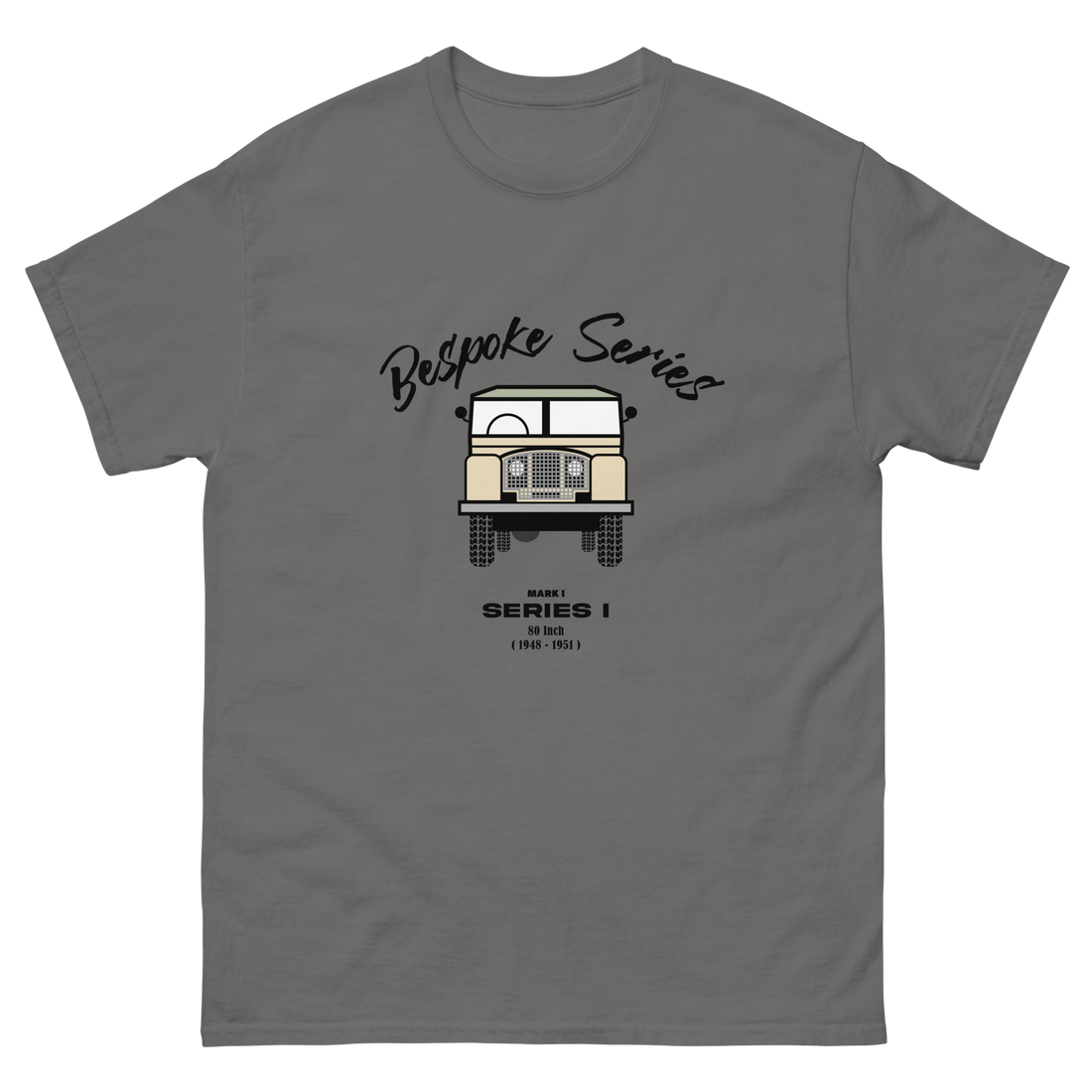 BESPOKE SERIES MARK 1 SERIES MENS T SHIRT - CREAM