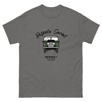 BESPOKE SERIES, SERIES I MENS T SHIRT - DARK GREEN