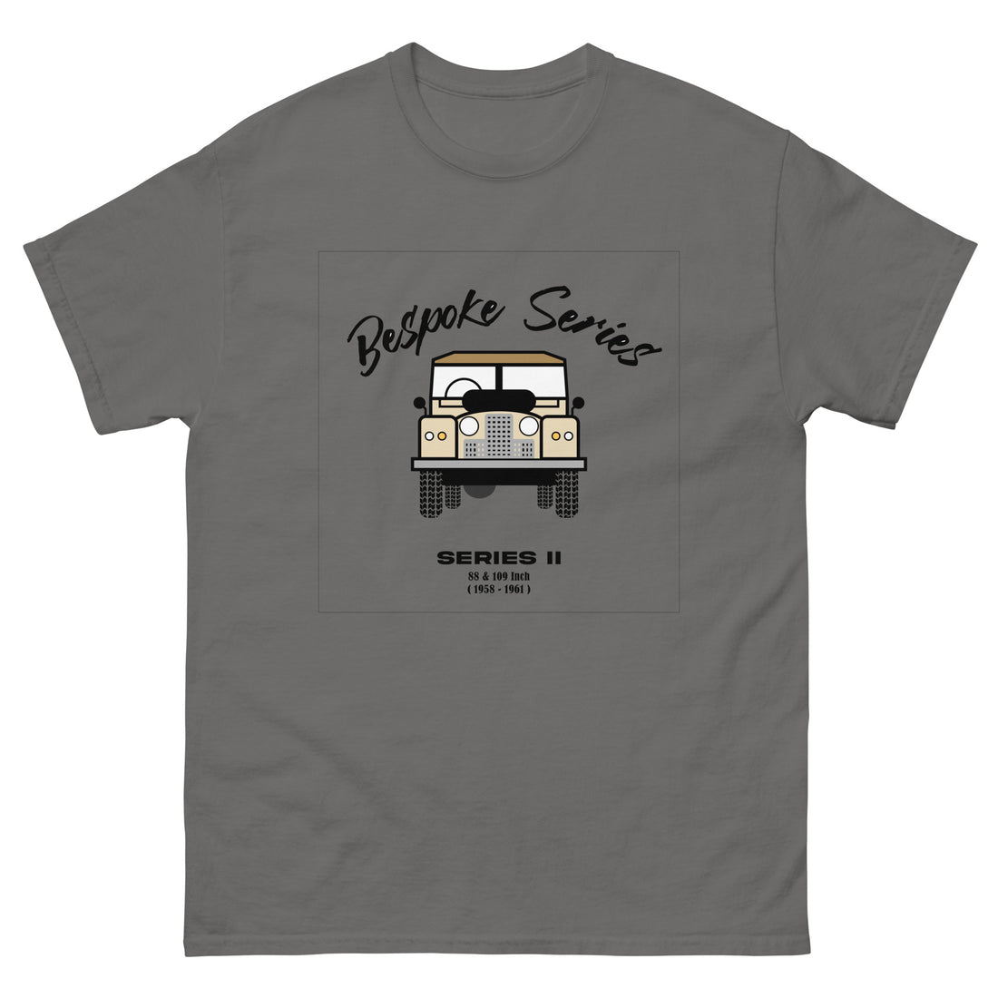 BESPOKE SERIES, SERIES II MENS T SHIRT - CREAM