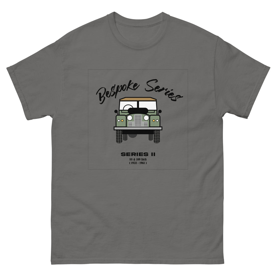 BESPOKE SERIES, SERIES II MENS T SHIRT - OLIVE GREEN