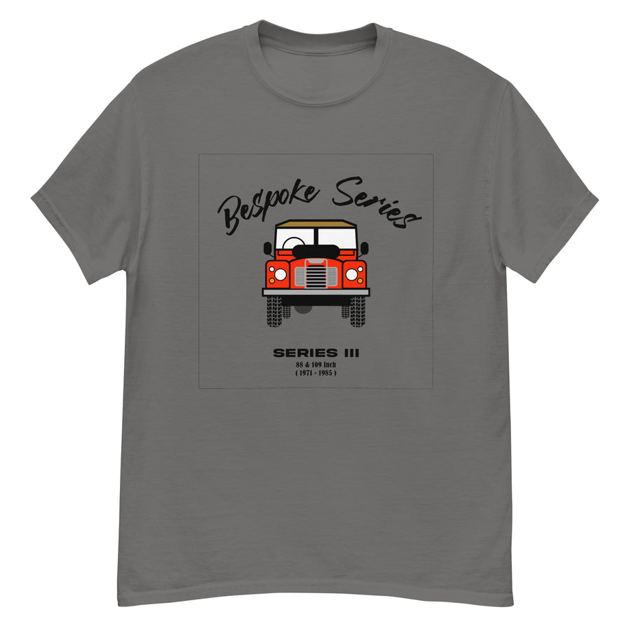 BESPOKE SERIES, SERIES III MENS T SHIRT - RED