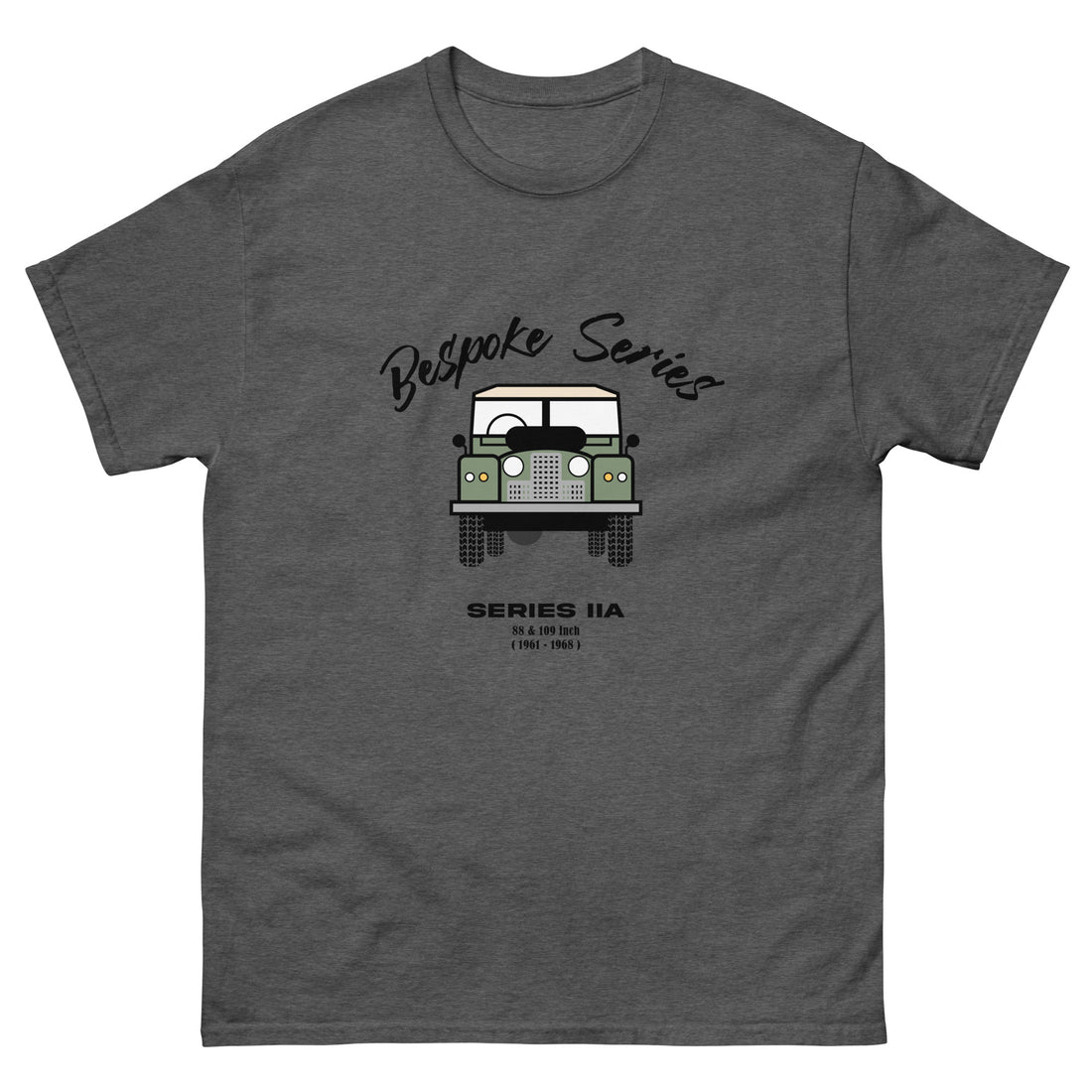 BESPOKE SERIES, SERIES IIA MENS T SHIRT - OLIVE GREEN