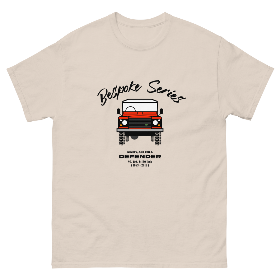 Bespoke Series Defender Mens T SHIRT RED