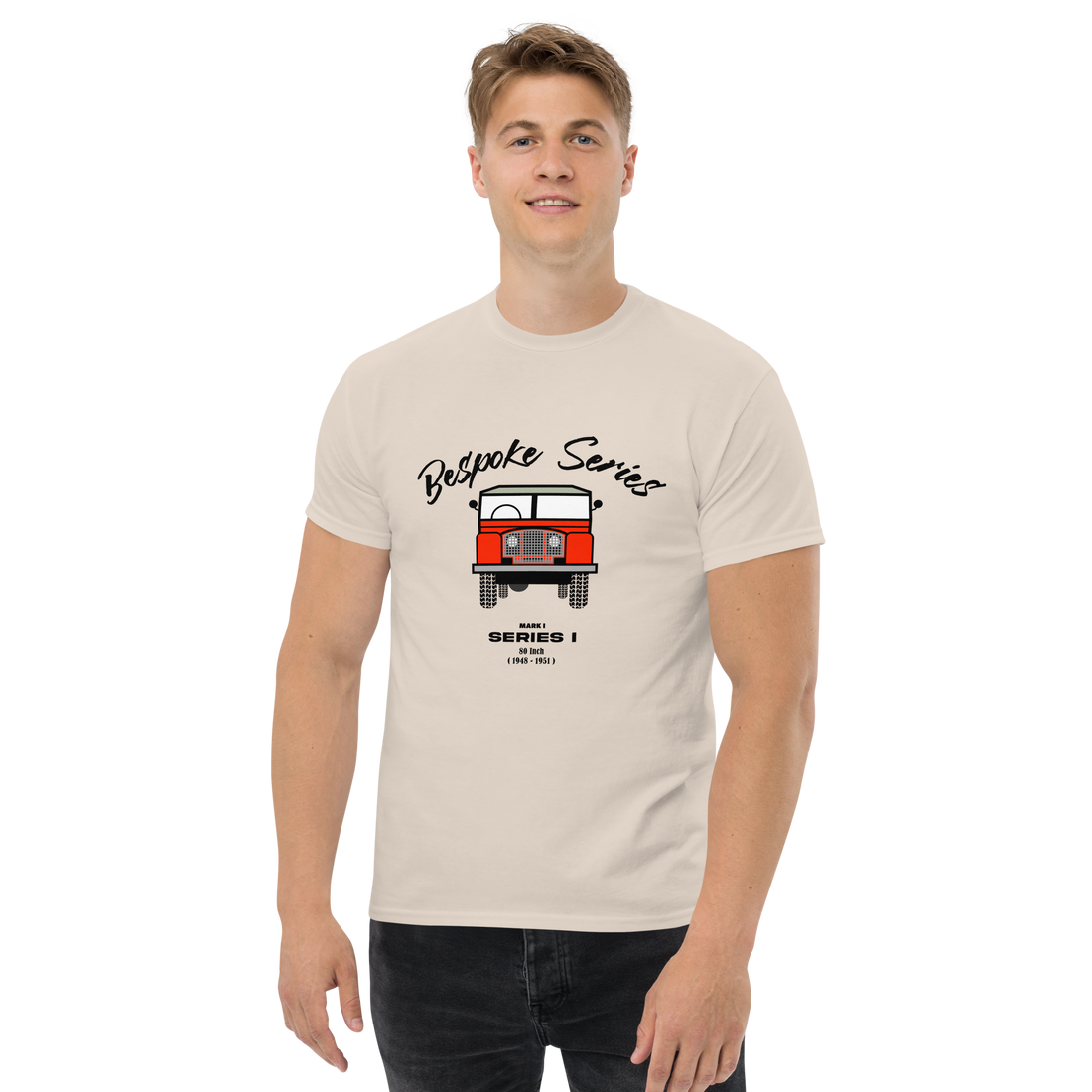 BESPOKE SERIES MARK 1 SERIES MENS T SHIRT - RED